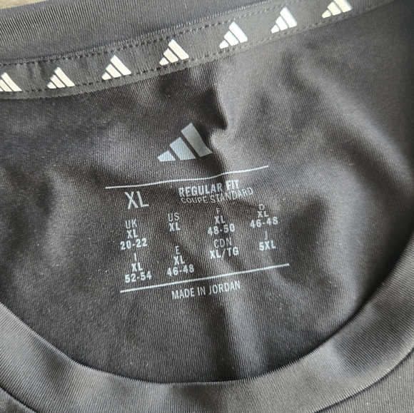 Adidas Women’s Active Tee Bundle — Light Blue + Black (XL) - Picture 5 of 11